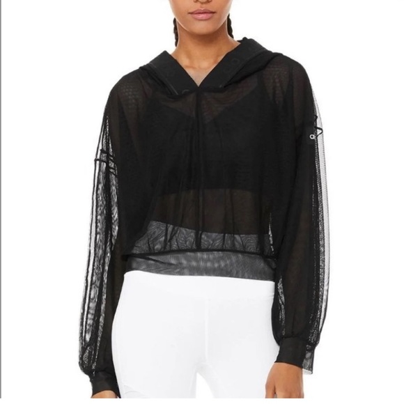 ALO Yoga Tops - Alo Mesh Hoodie
